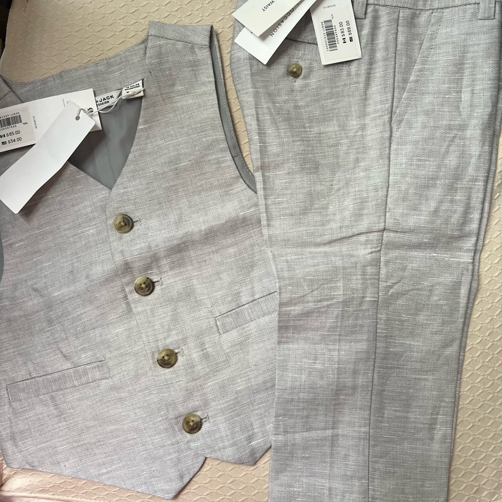 Janie and Jack Vest and pants set